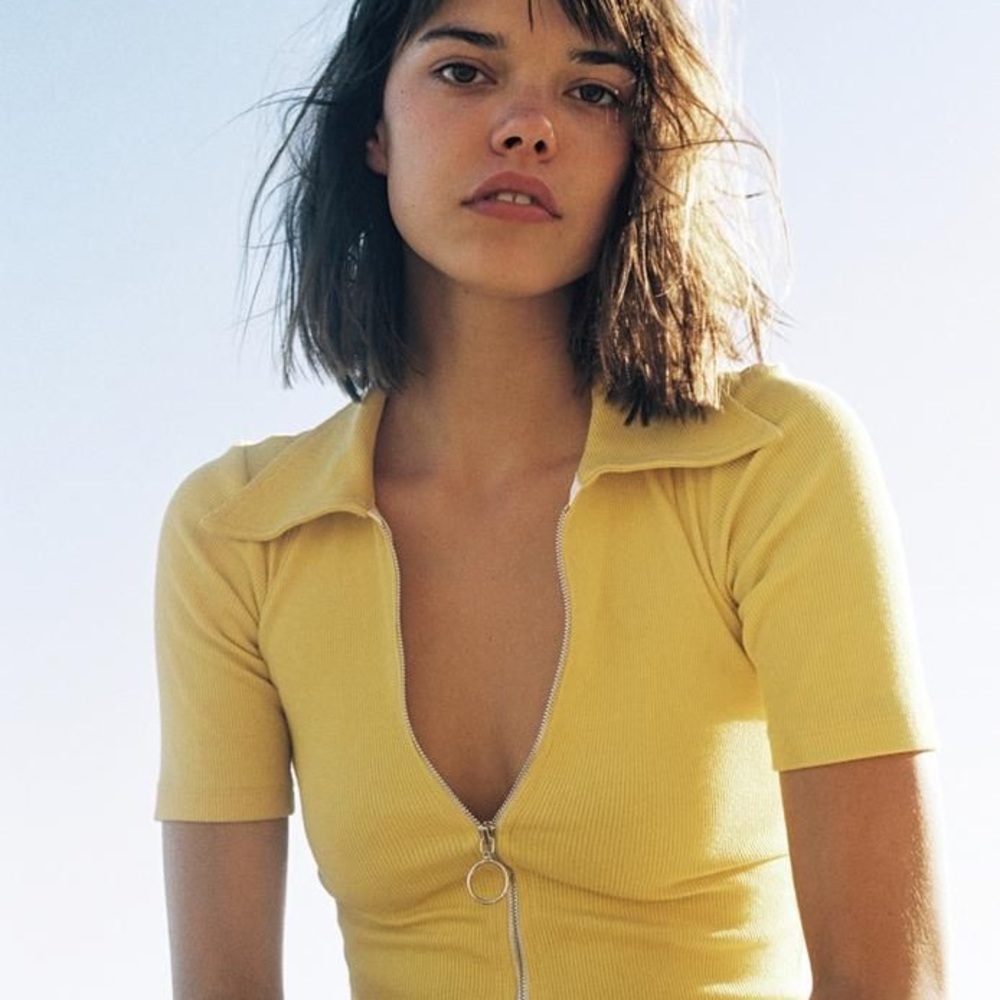 XS Stoned Immaculate Ribbed Bodysuit